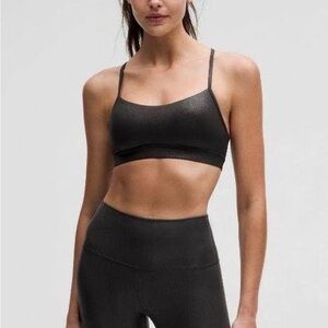 Lululemon Athletica Charcoal Sports Bra